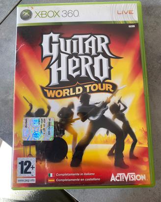 Guitar Hero World Tour Xbox 360 con manuale