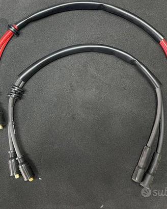 Cavi candele da competizione lunghezza 65cm
