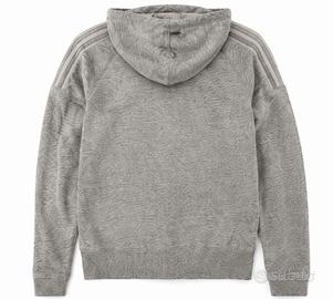 Felpa Abercrombie Vintage grigia con cappuccio –