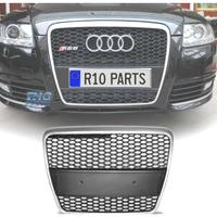 GRIGLIA PER AUDI A6 C6 04-08 LOOK RS6 COLORE GRIGI