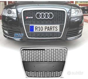 GRIGLIA PER AUDI A6 C6 04-08 LOOK RS6 COLORE GRIGI