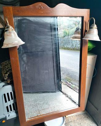 specchiera bagno applique 