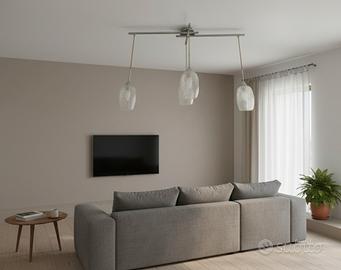 Lampadario moderno 4 luci. Perfetto 