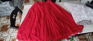 Gonna lunga di organza