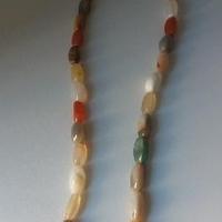 Collana donna pietre dure colorate