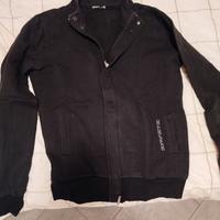 felpa con zip Papeete nera