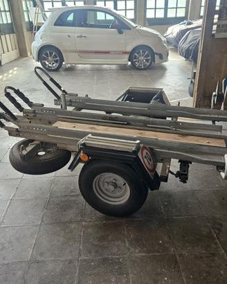 carrello rimorchio per moto