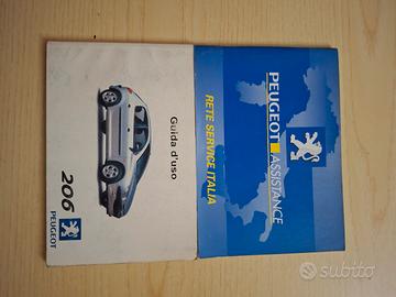 Guida d'uso e rete service Peugeot 206