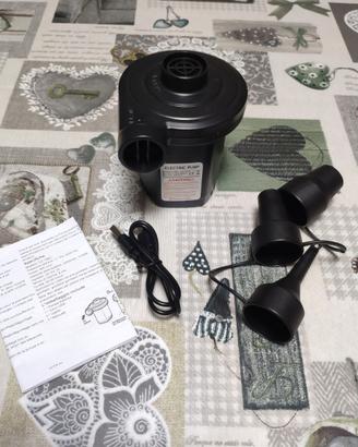 Gonfiatore elettrico a batteria ricaricabile