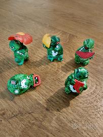 Lotto Tartallegre 🐢 Kinder Sorpresa – Vintage