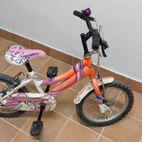 bici bambina ruote da 12' trebbiano unicorno