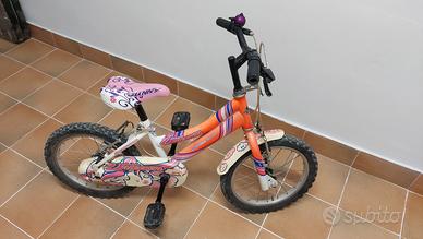 bici bambina ruote da 12' trebbiano unicorno