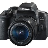 canon 750D + obiettivo 18-55