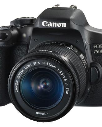 canon 750D + obiettivo 18-55