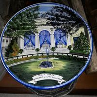 Piatto ceramica faenza silvestrini terme di riolo