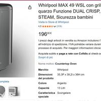 FORNO A MICROONDE WHIRLPOOL MAX