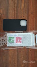 Kit protezione completa x i phone custodia e pell