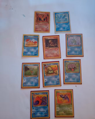 carte pokemon set fossil