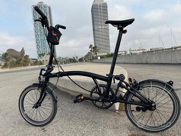 Bicicletta Brompton C Line Black Edition
