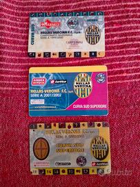 Abbonamenti Hellas Verona Serie A B '99 '01 '02