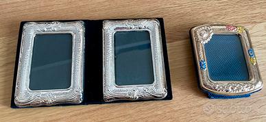 Cornici da tavolo in silver