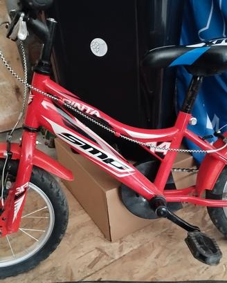 bici bambino taglia 14