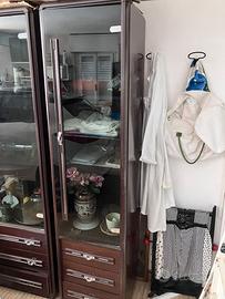 Mobile da soggiorno scomponibile in palissandro
