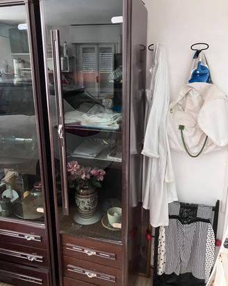 Mobile da soggiorno scomponibile in palissandro