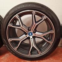 Cerchi+Gomme originali BMW 741M da 21'' (NUOVO)