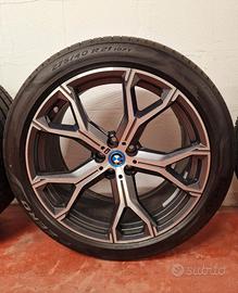 Cerchi+Gomme originali BMW 741M da 21'' (NUOVO)