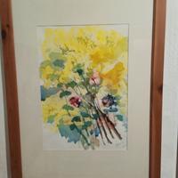 quadro dipinto ad acquerello 