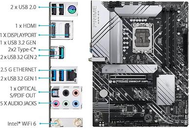 Scheda Madre ASUS PRIME Z690-P DANNEGGIATA