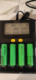Batteria al litio 3,7V tipo 18650 