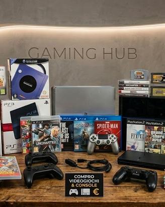 VALUTO VIDEOGIOCHI E CONSOLE (RETRO & NEXT-GEN)