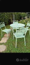 Set saloncino da giardino