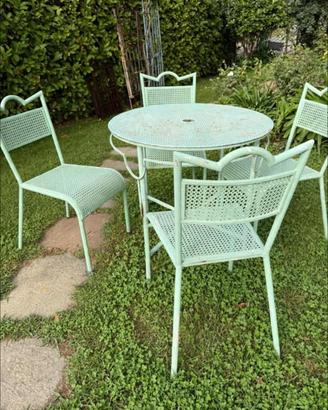 Set saloncino da giardino