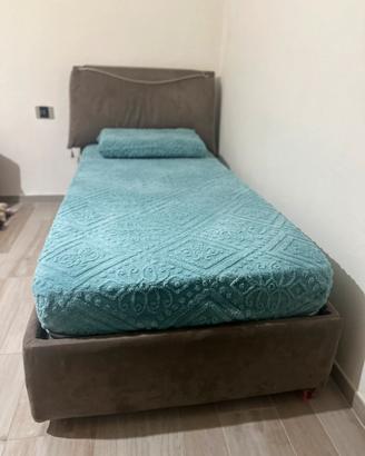 Letto singolo contenitore