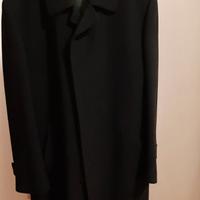 Cappotto nero  Prandina da uomo con cintura tg.54