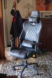 Sedia Gaming Gamdias RGB con supporto lombare