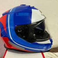 Casco integrale tricolore LS2