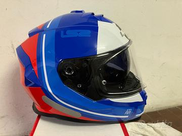 Casco integrale tricolore LS2