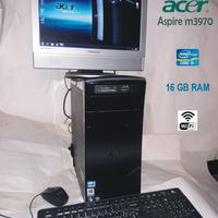 ACER aspire M3970 i5-2500 - 16 GB RAM - WI-FI