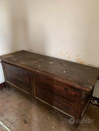 Cassapanca epoca  in legno 160x60x73