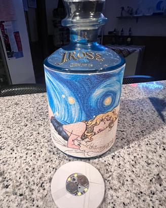 Bottiglia gin J Rose Milo Manara limited edition