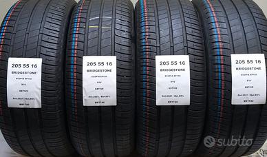 4 GOMME 205 55 16 BRIDGESTONE BR1740