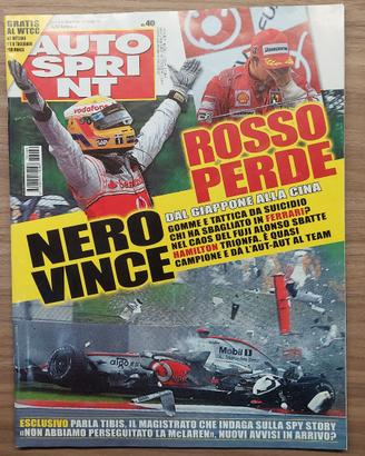 autosprint n. 40-41-43 2007 Raikkonen