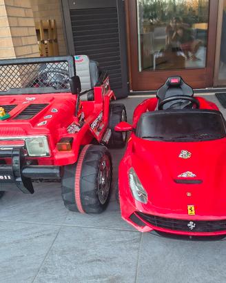 2 auto a batteria 