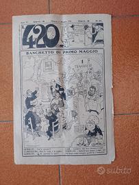 giornale umoristico 420 del 2 maggio 1920