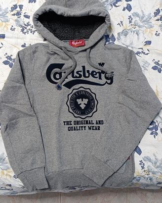 Felpa con cappuccio Carlsberg