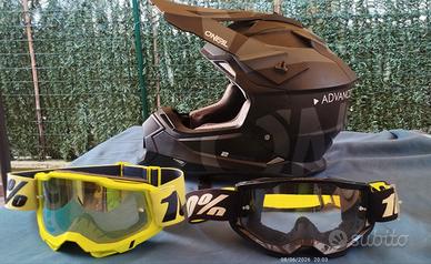 casco moto enduro 